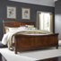 Lenny King Sleigh Bed, Dresser & Mirror, Chest, Nightstand Bedroom Set