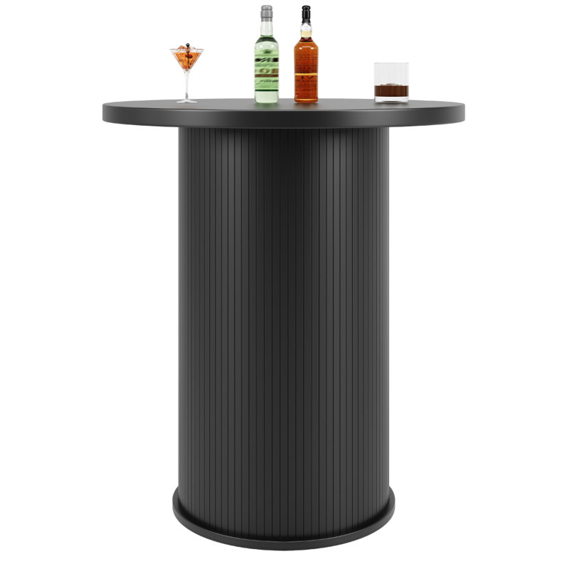 60 cm Home Bar Cabinet, Black