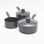 5 Piece Aluminium Grey Non-Stick Cookware Set