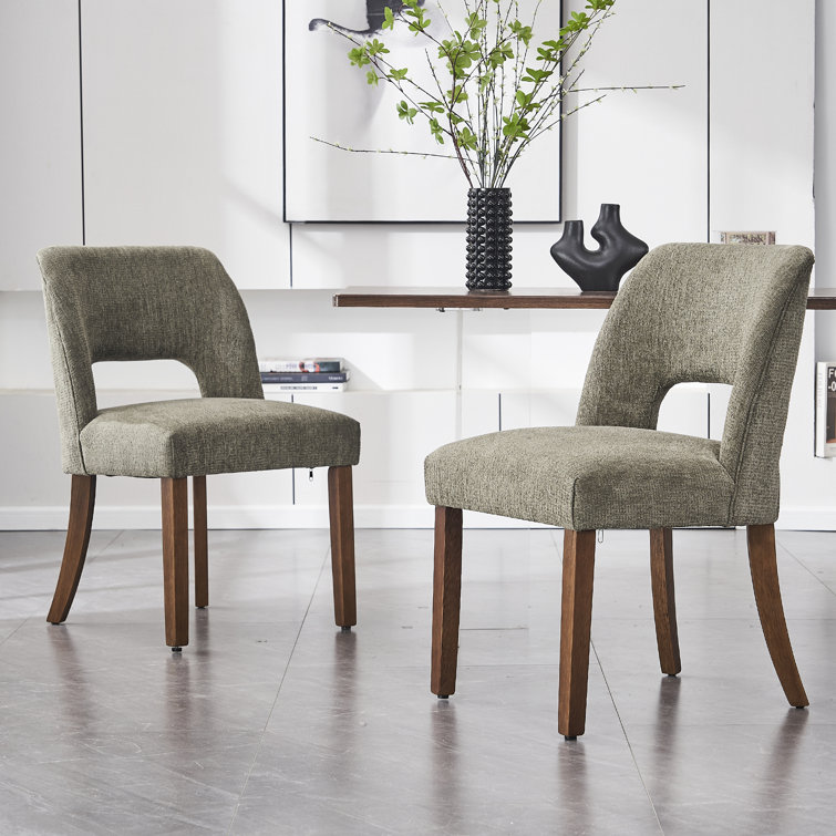 Nakenzie Upholstered Back Side Dining Chair (Set of 2)