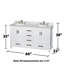 Sheffield 60" Double Bathroom Vanity Set with Mirror-1644079319-1612437818