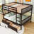 Two Drawers Rubber Wood Bunk Bed-1268994107-1268994101