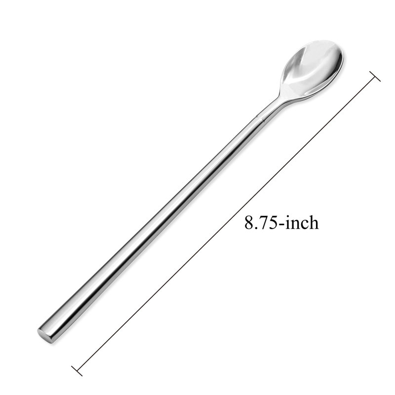 Stainless Steel Iced Beverage Spoon