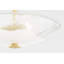 Plafonnier semi-encastré 4 lumières 24 po Lago