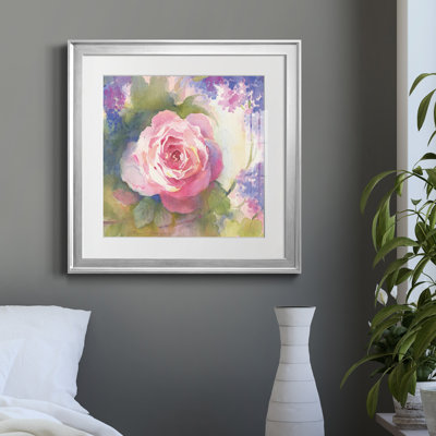 " Margot's Rose IV " by J Paul Painting Print
