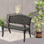 Banc de jardin extérieur en aluminium Alistair