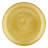 Pyle Gilded Glass Salad Plate-1319824052