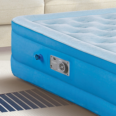 Matelas gonflable Nautica SupportAire avec pompe anti-fuite intégrée, vinyle résistant à la perforation