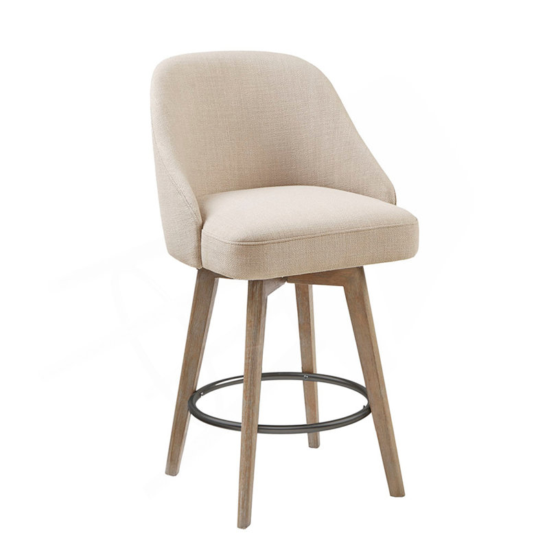 Tabouret de comptoir avec siège pivotant