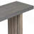 Uniquely Designed Oak Veneer Console Table with Distinctive Side Shapes, Suitable for Entryway, Hallway-1023921612