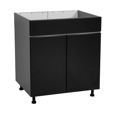 WALLKITCHENS 36 W x 24 D x 34 1/2 H Particleboard Modern Sink cabinets in Matte