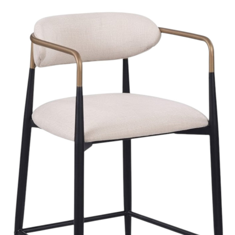 Ensemble de 2 chaises à hauteur de comptoir Zhask