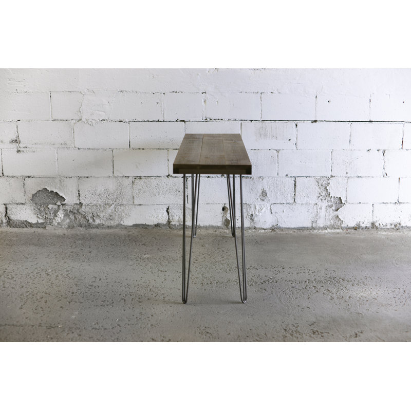 48'' Solid Wood Top Console Table