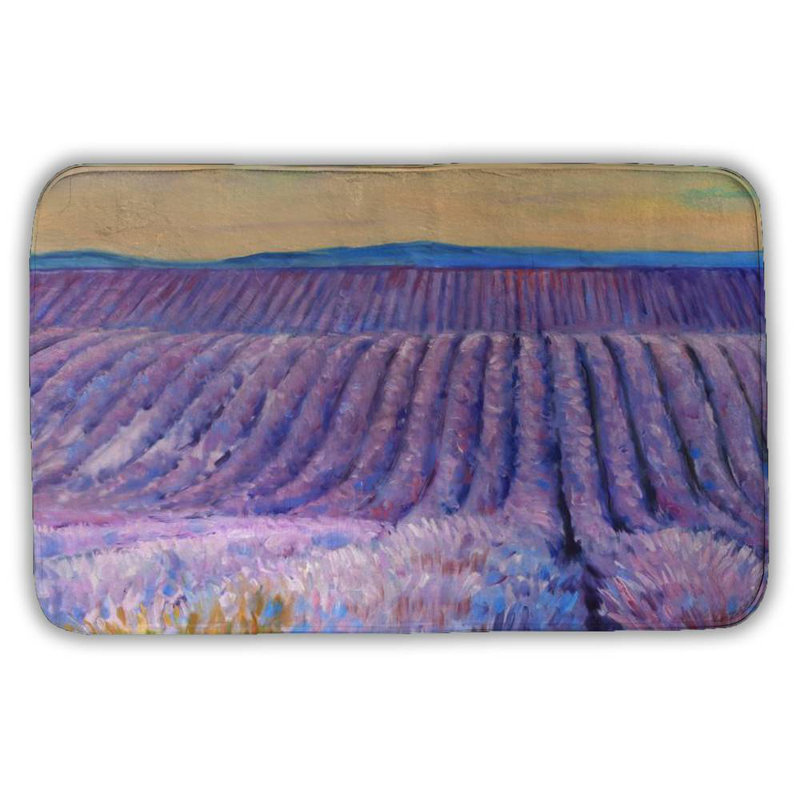 Edalene Microfiber Non-Slip Bath Mat