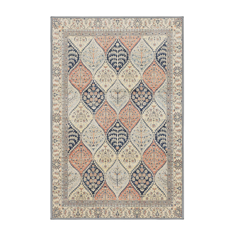 Abstract Indoor Rug, Rectangle 2' x 3'