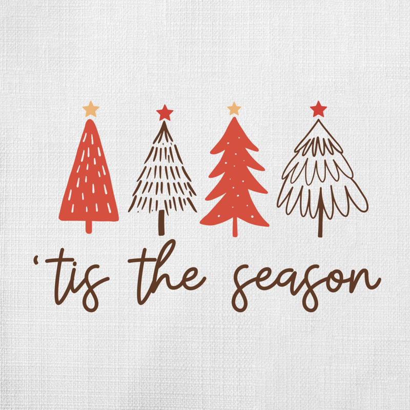 Coussin en polyester Christmas-15_1, 20 po x 20 po