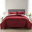 Thirlby Microfibre 250 TC Reversible Modern & Contemporary Duvet Cover Set with Pillow Cases-183799096-183799078