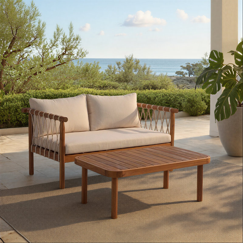 Banc Sabrina + table