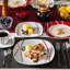 30 Piece Dinnerware Set, Service for 6