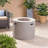 31" ROUND MGO FIRE PIT- 40 000 BTU-4089533