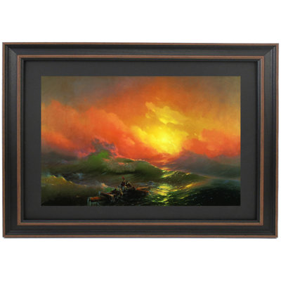 La neuvième vague d'Ivan Aivazovsky