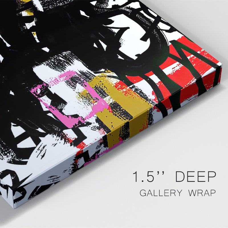 Letra I - Wrapped Canvas Print