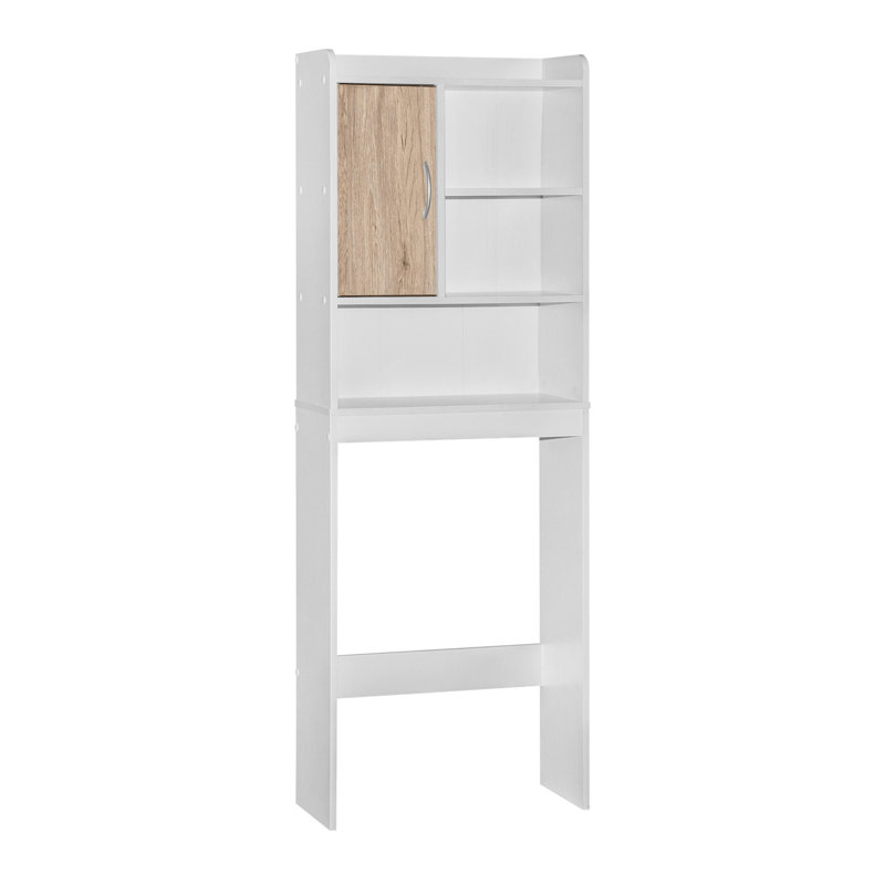 Armoire de rangement Caruso Ace, Blanc/naturel