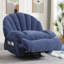 Fauteuil inclinable et pivotant large de style moderne-202466323-222553712