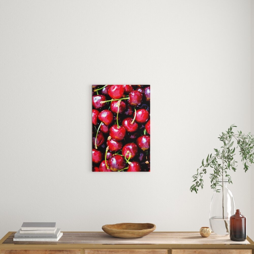 Leinwandbild Cherry Kirschen Fruit, Fotodruck