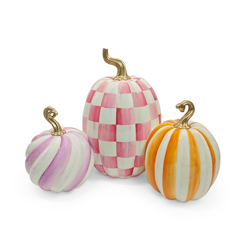 Glam 'O' Ween Pumpkin Trio Centerpiece