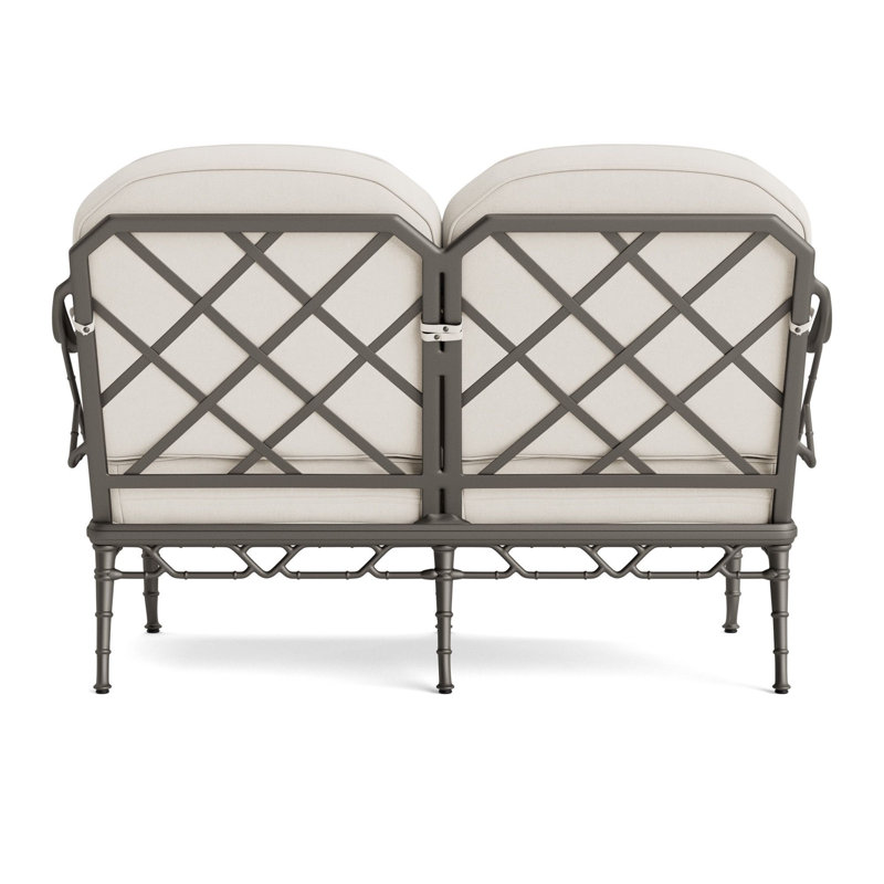 Calcutta Outdoor 2 - Seat Loveseat, Fusion Natural, Mica