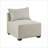 Modular Sofas Armless Chair, Modern Casual Dark Espresso Legs | Polyester | Standard