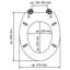 Schütte Toilet Seat with Soft-Close Don't Hurry