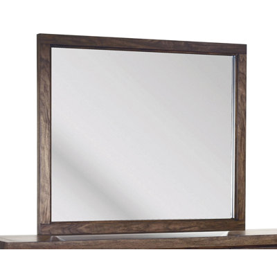 Dazhane Solid Wood Rectangle Dresser Mirror