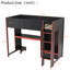 Lit mezzanine 3 en 1 avec bureau intégré et poste de travail à DEL-761510108
