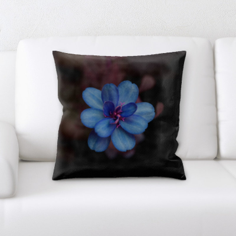 Coussin décoratif fleurs