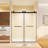 8Mm Tempered Glass Double Sliding Shower Door 56 - 60 "W X 74" H, Matte Black, Stainless Steel Handle, Square Tube Track, Proof Film, Flexible Dual Sliding, Quiet Waterproof Design For Bathroom H