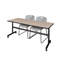 Table de nidification Nickilis, 2 chaises empilables Zeng-32668094-32668101