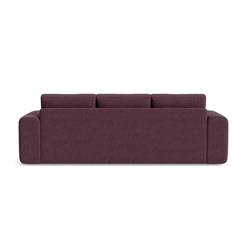 The OG Sofa (95"), Performance Weave - Aubergine