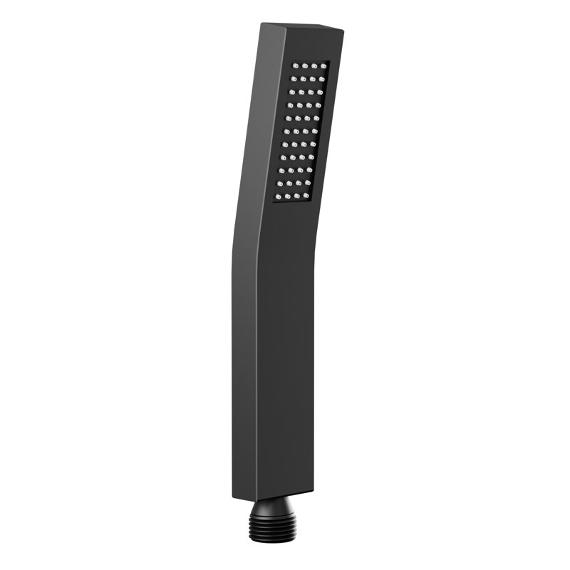 High Pressure Handheld Shower Head, 1.8 GPM, Matte Black