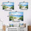 «South Padre Island Gulf Coast Beach I», ensemble de reproduction d'art mural au Texas-77527215-77527238-77527262