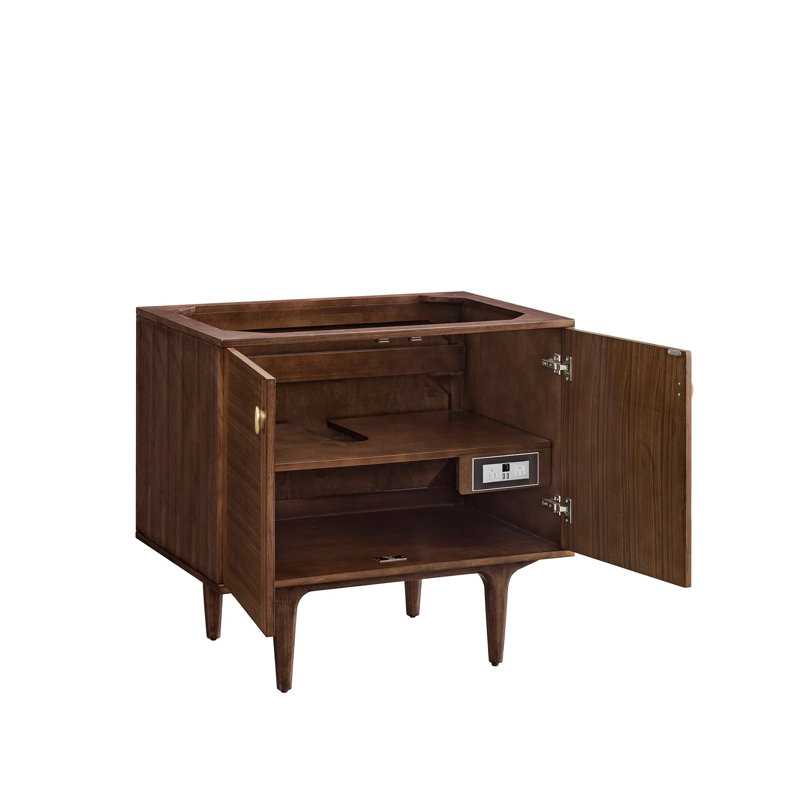 Amberly 36'' W Single Vanity, 8" Widespread, Parisien Bleu