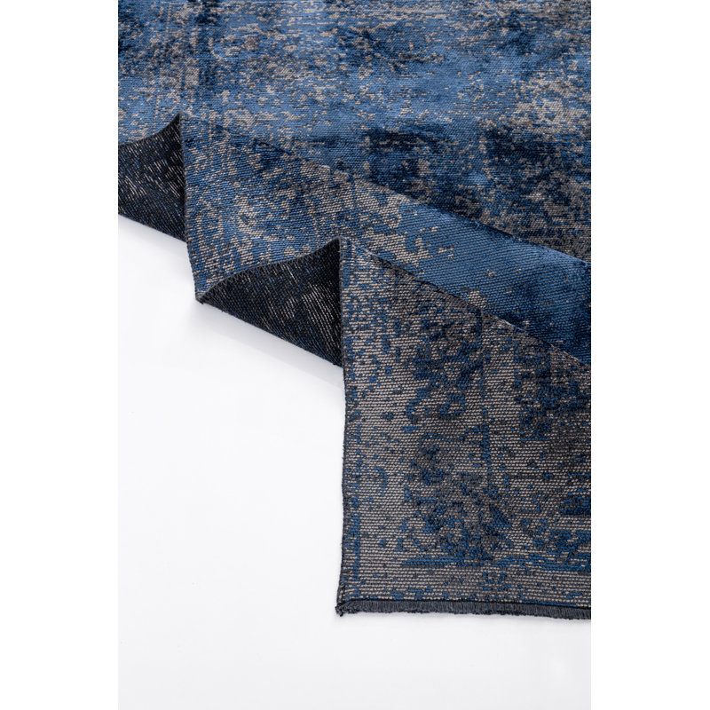 Rapture Gray/Blue Abstract Luxury Area Rug, Rectangle 7'10" x 9'10"