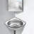 Corner Narrow Sink Stainless Steel Bar Sink RV Triangle Kitchen Bathroom Sink