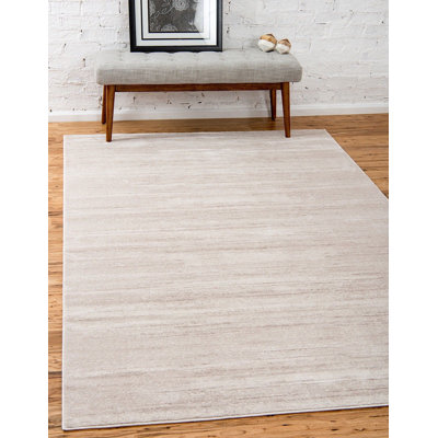 Tapis géométrique kaki Heights
