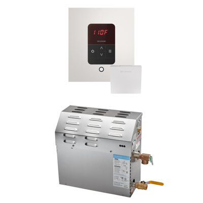 MS 12 kW (12000 W) Steam Shower Generator Package with square iTempo Control