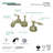 Kingston Brass Heritage Two-Handle 3-Hole Deck Mount Widespread Bathroom Faucet with Brass Pop-Up Drain-11175136