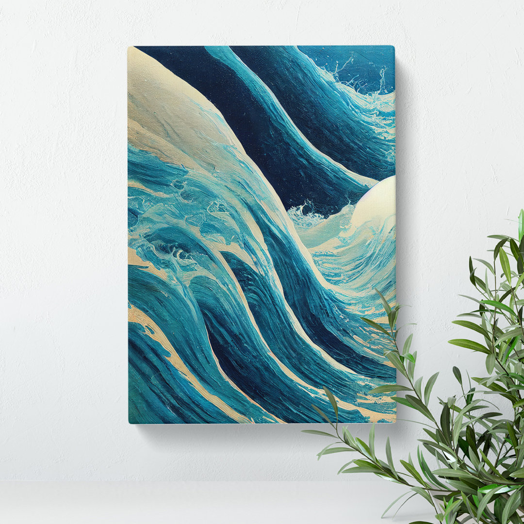 Magnificent Ocean Wave - Wrapped Canvas