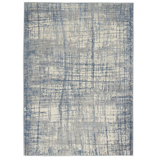 Rush Abstract Area Rug