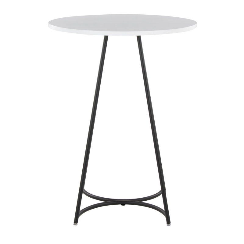 Ramaj Counter Table, White, Black